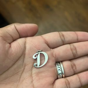 James Avery D letter charm